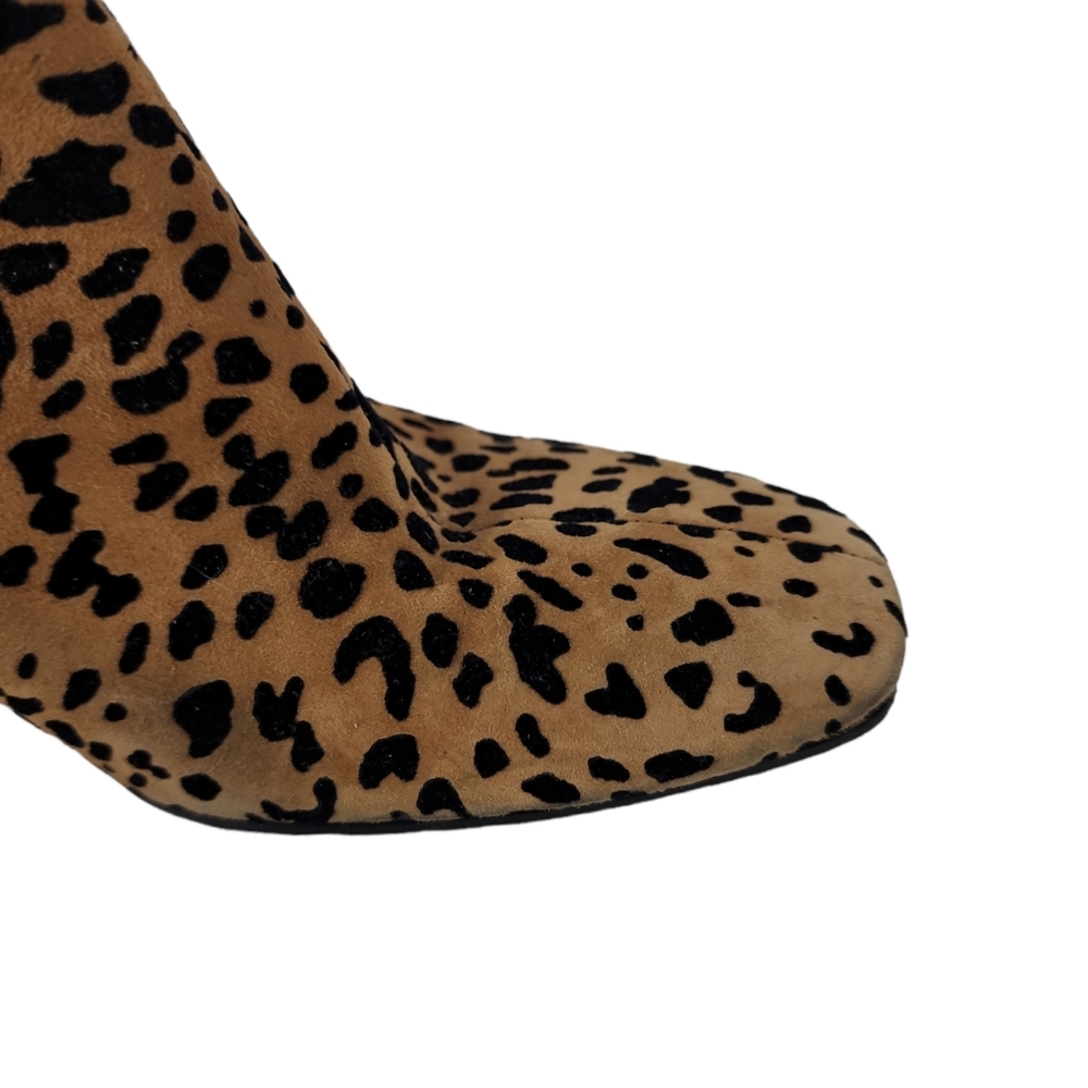 Rag & Bone Allen Cheetah Print Suede Ankle Chelse… - image 6